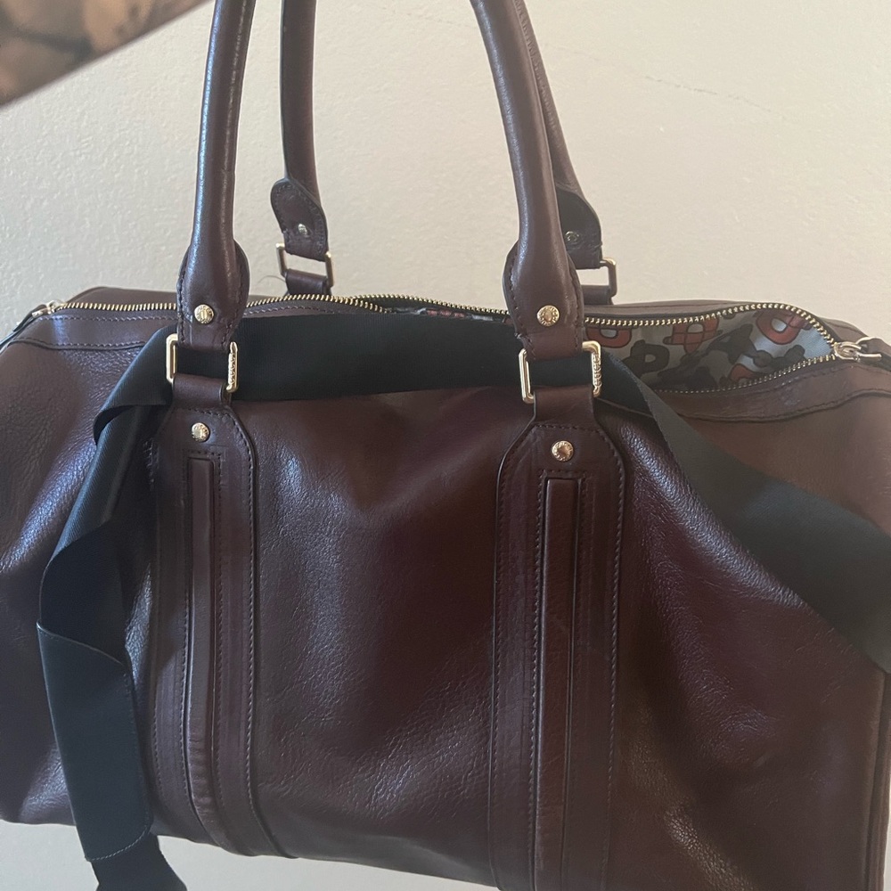 Classy Designer inspired style Duffle Bag ..great for men or women